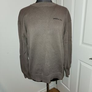 NWT CANOE AND LAKE Knit Sweater,  Size Medium